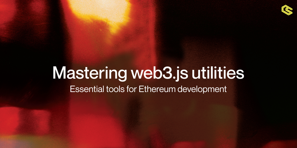 Mastering Web3.js utilities