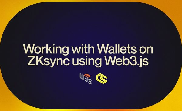 Working with Wallets on ZKsync using Web3.js